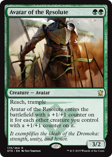 Avatar of the Resolute - Dragons of Tarkir