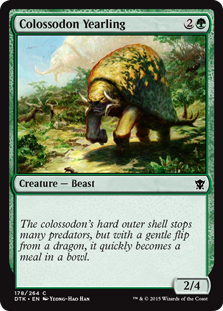 Colossodon Yearling - Dragons of Tarkir