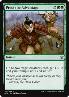 Press the Advantage - Dragons of Tarkir