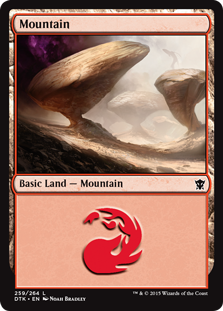 Mountain - Dragons of Tarkir