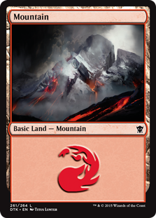 Mountain - Dragons of Tarkir