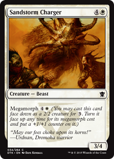 Sandstorm Charger - Dragons of Tarkir