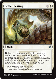 Scale Blessing - Dragons of Tarkir