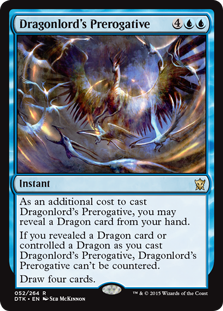 Dragonlord's Prerogative - Dragons of Tarkir