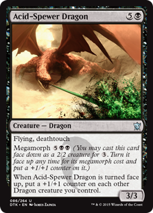 Acid-Spewer Dragon - Dragons of Tarkir