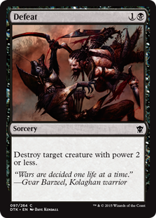 Defeat - Dragons of Tarkir