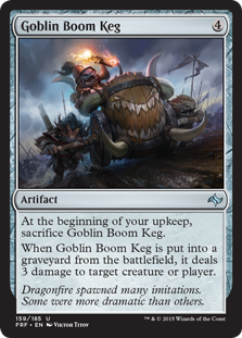 Goblin Boom Keg - Fate Reforged