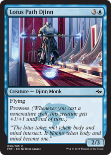 Lotus Path Djinn - Fate Reforged