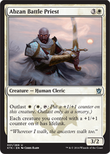 Abzan Battle Priest - Khans of Tarkir