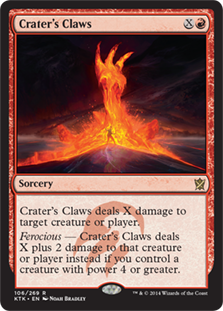 Crater's Claws - Khans of Tarkir