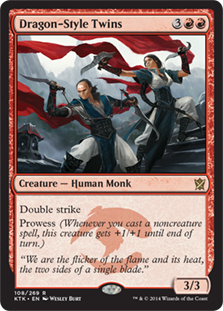 Dragon-Style Twins - Khans of Tarkir