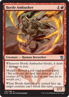 Horde Ambusher - Khans of Tarkir