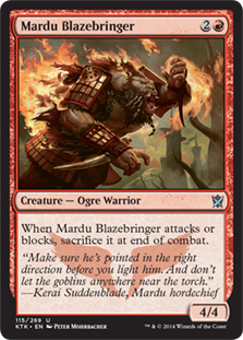 Mardu Blazebringer - Khans of Tarkir