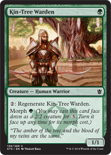 Kin-Tree Warden - Khans of Tarkir