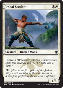 Jeskai Student - Khans of Tarkir