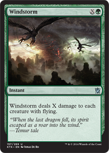 Windstorm - Khans of Tarkir