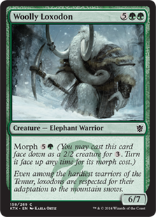 Woolly Loxodon - Khans of Tarkir