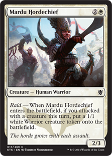 Mardu Hordechief - Khans of Tarkir