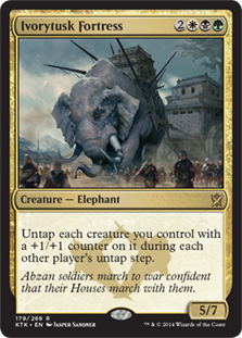 Ivorytusk Fortress - Khans of Tarkir