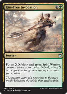 Kin-Tree Invocation - Khans of Tarkir