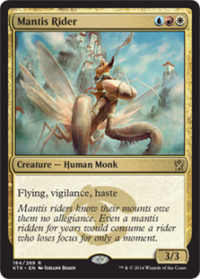 Mantis Rider - Khans of Tarkir