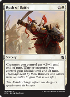 Rush of Battle - Khans of Tarkir