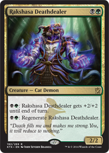 Rakshasa Deathdealer - Khans of Tarkir