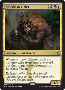 Rakshasa Vizier - Khans of Tarkir