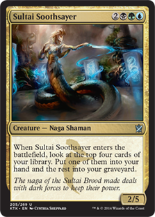 Sultai Soothsayer - Khans of Tarkir