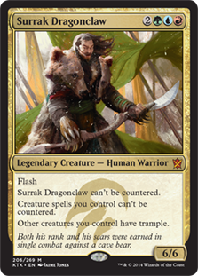 Surrak Dragonclaw - Khans of Tarkir