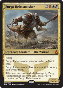 Zurgo Helmsmasher - Khans of Tarkir