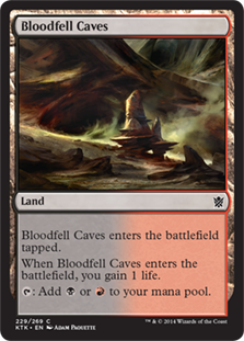 Bloodfell Caves - Khans of Tarkir