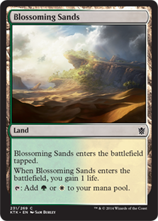 Blossoming Sands - Khans of Tarkir