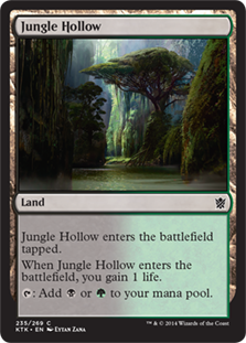 Jungle Hollow - Khans of Tarkir