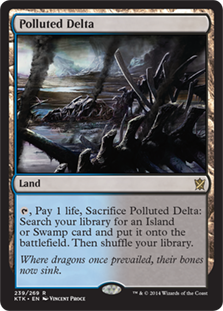 Polluted Delta - Khans of Tarkir