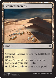 Scoured Barrens - Khans of Tarkir