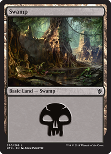 Swamp - Khans of Tarkir