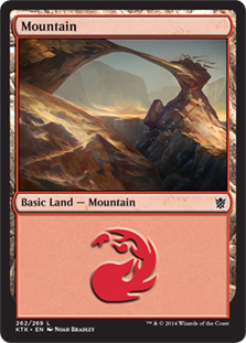 Mountain - Khans of Tarkir