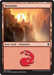 Mountain - Khans of Tarkir