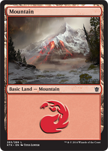 Mountain - Khans of Tarkir