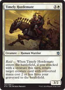 Timely Hordemate - Khans of Tarkir