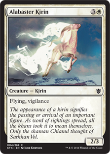 Alabaster Kirin - Khans of Tarkir