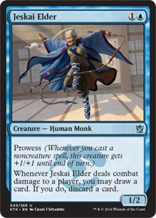 Jeskai Elder - Khans of Tarkir