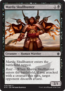 Mardu Skullhunter - Khans of Tarkir