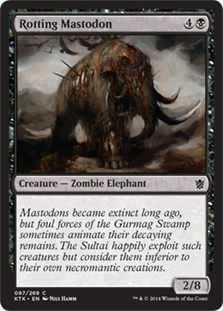 Rotting Mastodon - Khans of Tarkir