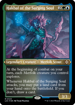 Hakbal of the Surging Soul - The Lost Caverns of Ixalan Commander