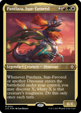 Pantlaza, Sun-Favored - The Lost Caverns of Ixalan Commander