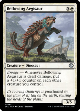 Bellowing Aegisaur - The Lost Caverns of Ixalan Commander