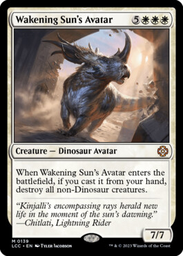 Wakening Sun's Avatar - The Lost Caverns of Ixalan Commander