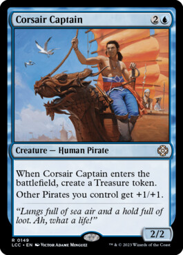 Corsair Captain - The Lost Caverns of Ixalan Commander